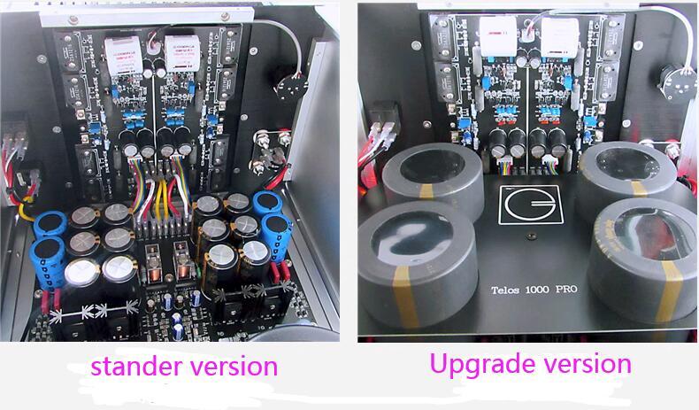 Refer to Goldmund Telos 1000 circuit Fully Balanced Split Pure Hifi Class AB 550W+550W Audio Power Amplifier