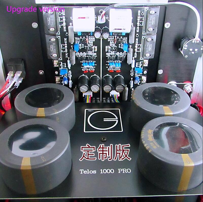 Refer to Goldmund Telos 1000 circuit Fully Balanced Split Pure Hifi Class AB 550W+550W Audio Power Amplifier