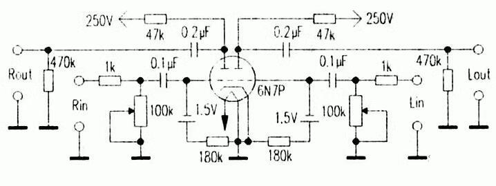 New 6H7C 6N7GT 6N7P+5Z3P 5Z4P 5U4G rectify hifi tube preamplifier