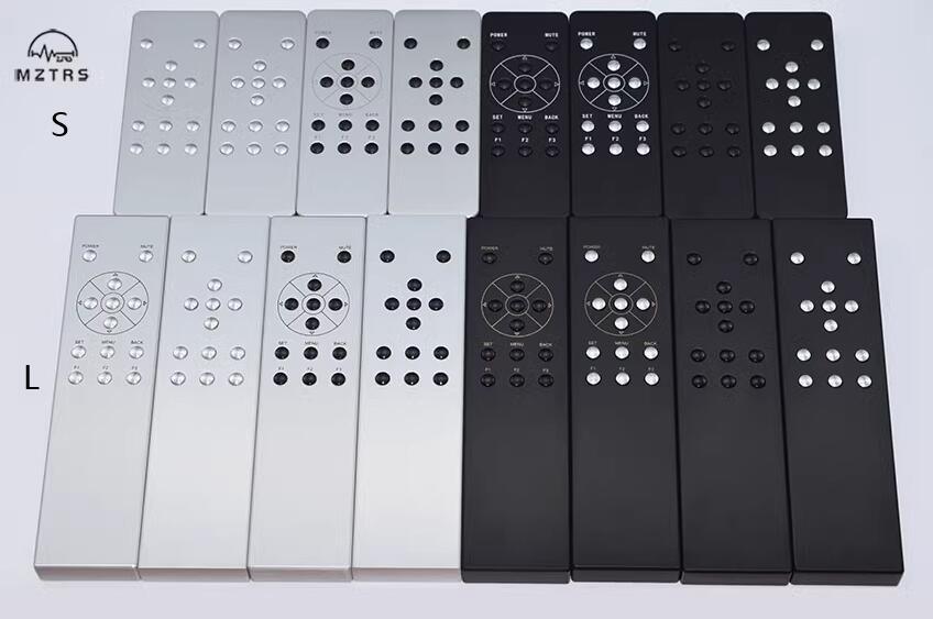 NEW type Aluminum Alloy Housing Infrared Learning Universal Remote Control For Audio TV DVD Decoder Power Amplifier