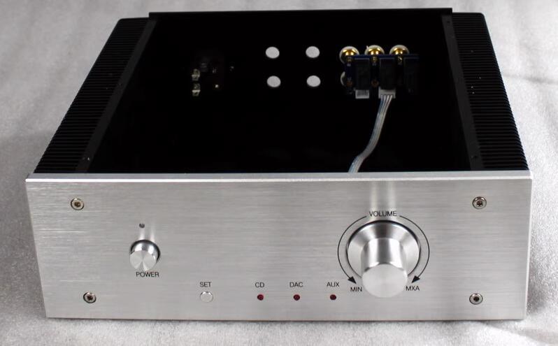 WA17 Full Aluminum Class A Amplifier Enclosure DIY HiFi Audio Amp Case Preamp Chassis