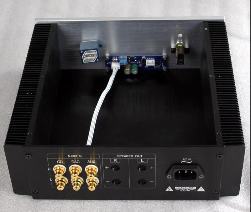 WA17 Full Aluminum Class A Amplifier Enclosure DIY HiFi Audio Amp Case Preamp Chassis
