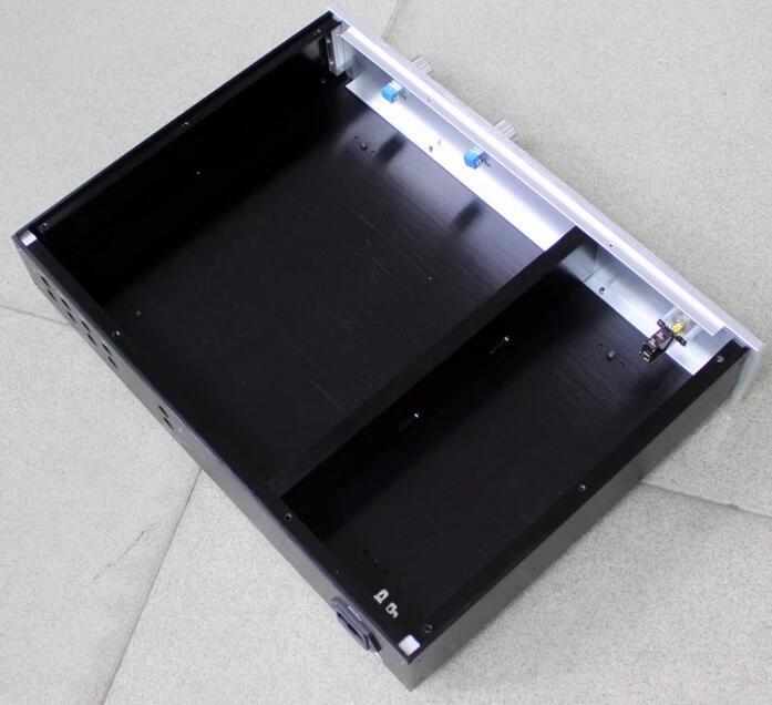 WA12 All Aluminum Amplifier Enclosure DIY Home Audio Preamplifier Case Integrated Power Amp Chassis