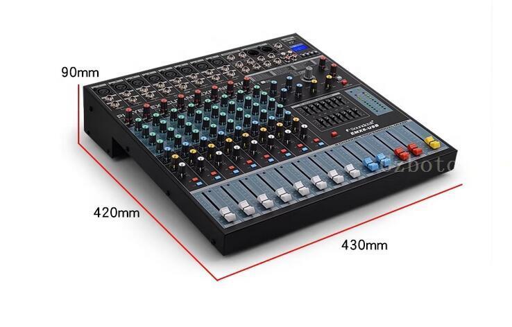 NEW SMX USB Bluetooth 8/12/16/24 channels professional mixing console stage performance KTV conference with effect device