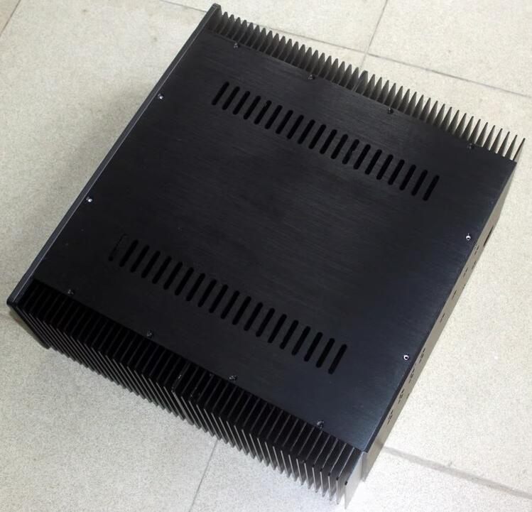 WA20 All-Aluminum Audio Amplifier Chassis HiFi Class A Power Amp Large Case DIY Box with heatsink