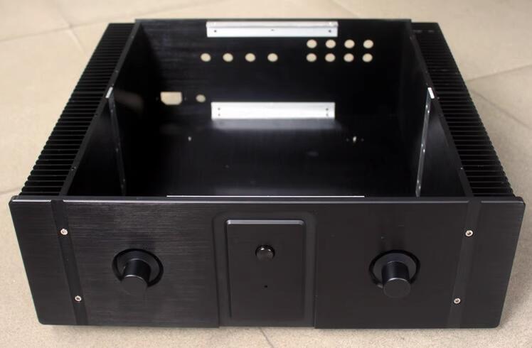 WA20 All-Aluminum Audio Amplifier Chassis HiFi Class A Power Amp Large Case DIY Box with heatsink