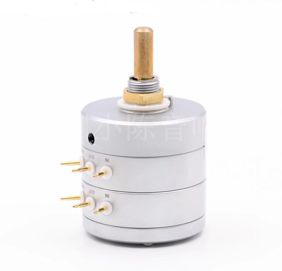 1 pcs high end EIZZ precision 24 step Audio volume potentiometer 24 file partial pressure