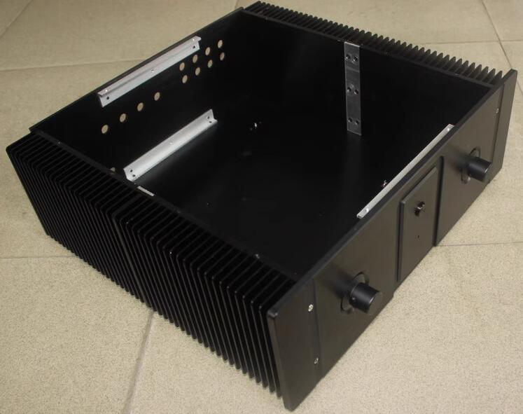 WA20 All-Aluminum Audio Amplifier Chassis HiFi Class A Power Amp Large Case DIY Box with heatsink