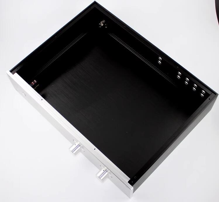 WA19 Aluminum enclosure Preamp chassis Power amplifier case/hifi DIY box size 312*425*90