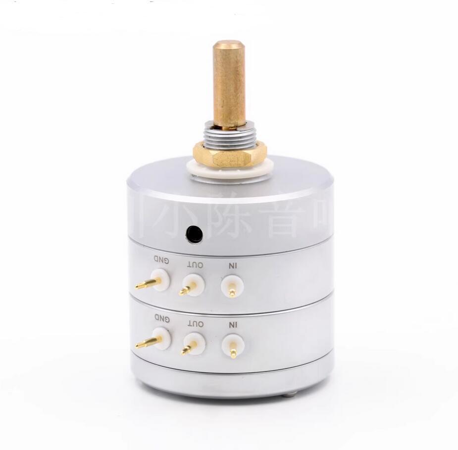 1 pcs high end EIZZ precision 24 step Audio volume potentiometer 24 file partial pressure