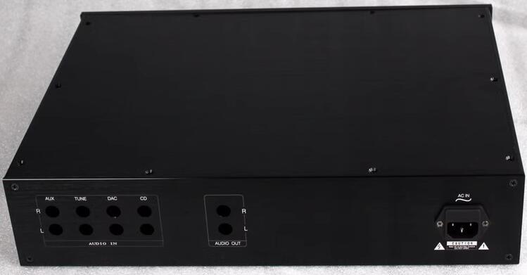 WA19 Aluminum enclosure Preamp chassis Power amplifier case/hifi DIY box size 312*425*90