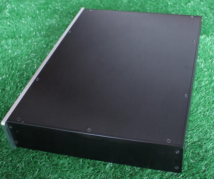 WA23 All aluminum Audio Amplifier Enclosure High-end Preamplifier Chassis DIY Box New DAC Case 425MM*70MM*313MM
