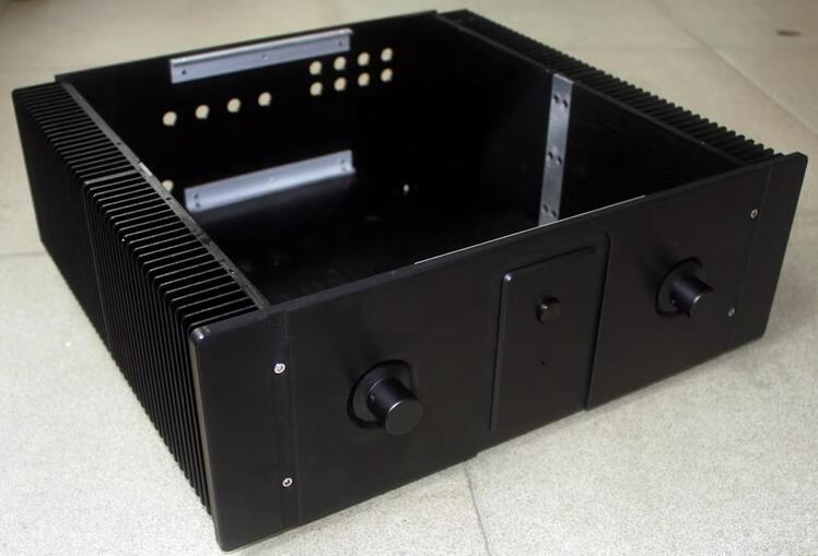 WA20 All-Aluminum Audio Amplifier Chassis HiFi Class A Power Amp Large Case DIY Box with heatsink