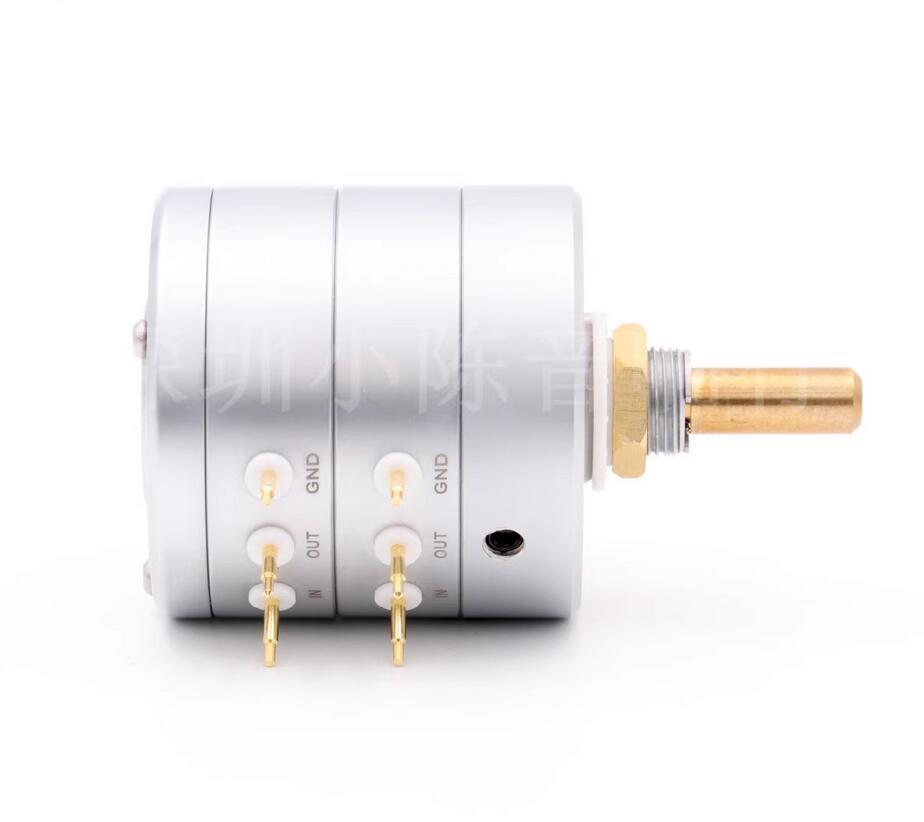 1 pcs high end EIZZ precision 24 step Audio volume potentiometer 24 file partial pressure