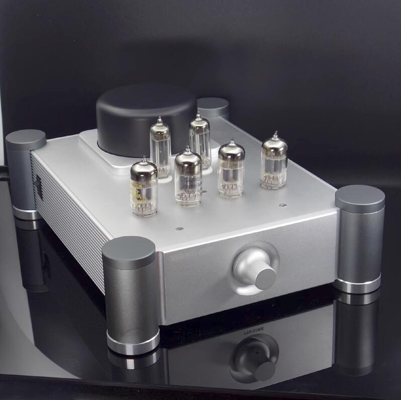 HIFI stereo Shuguang 12AX7 12AU7 JJ ECC83S home sound speaker Tube preamplifier Upgrade Marantz7 circuit