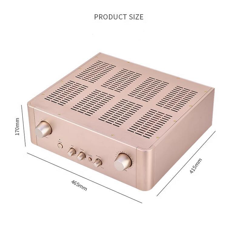 PM90 Crafted with craftsmanship hifi 2.0 120W+120W stereo integrated power amplifier