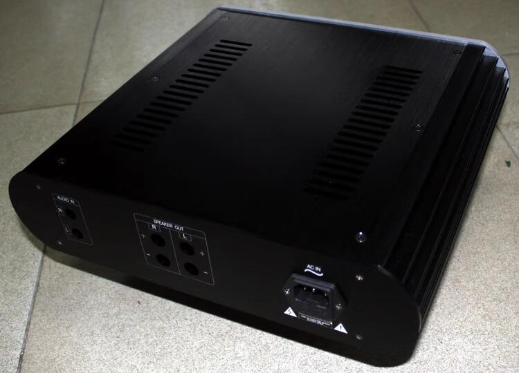 WA28 All Aluminum Class A Power Amplifier Housing Audio Amp Chassis DIY Case