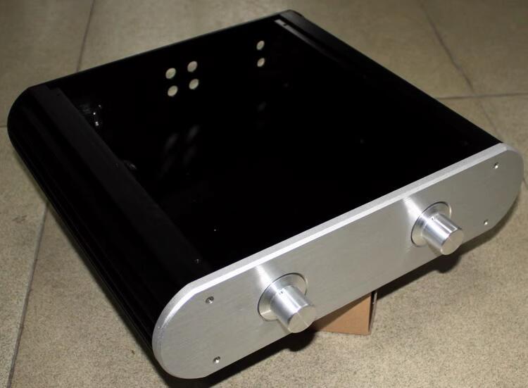 WA28 All Aluminum Class A Power Amplifier Housing Audio Amp Chassis DIY Case
