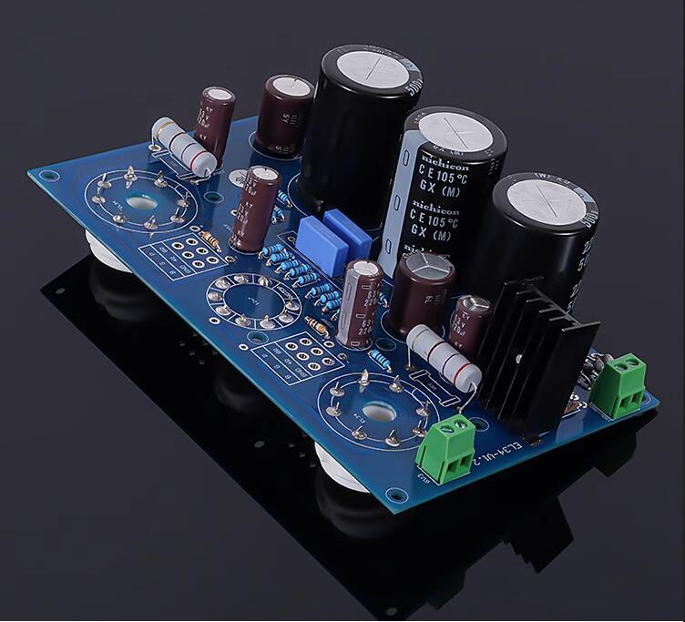 10W+10W EL34 Single-ended Class A Stereo Amplifier Tube Amplifier Board DIY Kit