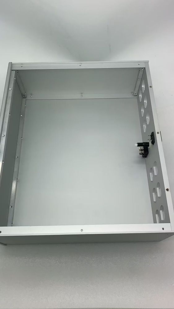 All aluminum isolation power supply chassis American standard socket Enclosure DIY box W430 D358 H136mm