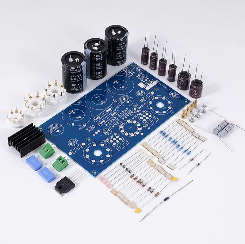 10W+10W EL34 Single-ended Class A Stereo Amplifier Tube Amplifier Board DIY Kit