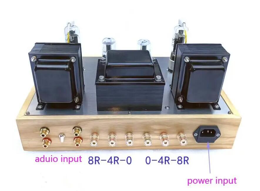 6G2P+6P13 6W stereo Low power HIFI Finished tube amplifier /DIY kit