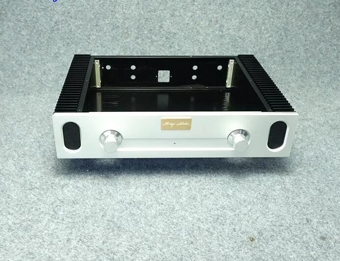 4309H all Aluminum Chassis Class A Power Amplifier Deluxe Case DIY Box with heatsink