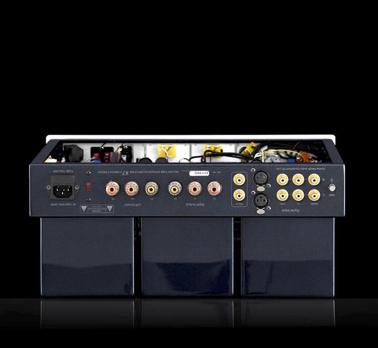 MUZISHARE X7 Integrated Vacuum Tube Amplifier KT88x4 AB1 Push-pull Amp 25~45W TR~UL Switch 110V/220V MM Phono