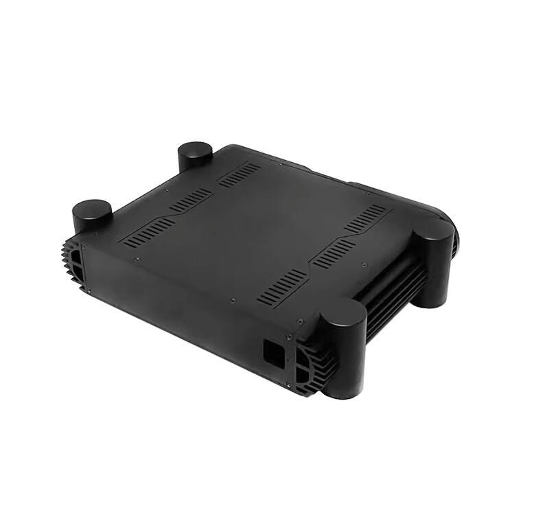 RD3908 All Aluminum Rounded Enclosure Audio Amplifier Case hifi DIY Preamp Chassis with heatsink