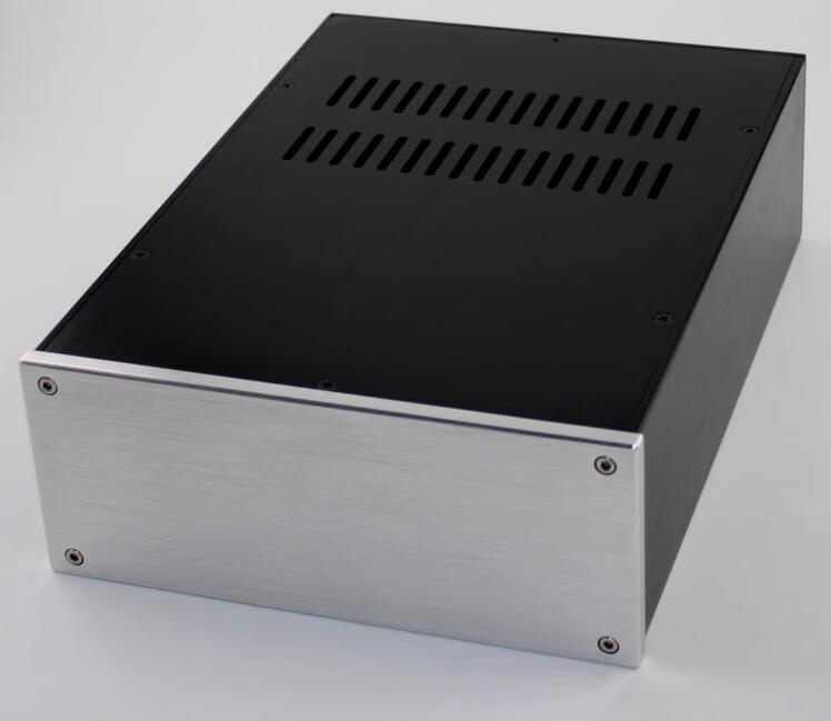 WA36 All Aluminum Preamplifier Chassis Shell DIY Amplifier Audio Chassis Enclosure PSU case
