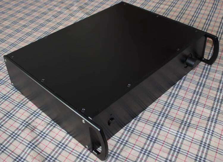 Width 425 Height 92 Depth 310 Aluminum Chassis DIY HiFi Audio Amplifier Housing Preamp Case WA32