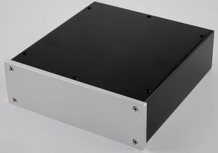 WA35 Aluminum Power Amplifier Chassis Preamplifier Shell DAC Enclosure DIY Case 215mmx70mmx308mm
