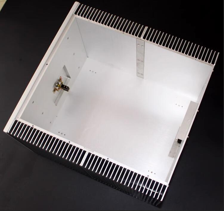 WA33 All-Aluminum Audio Amplifier Chassis HiFi Class A Power Amp Large Case DIY Box with heatsink