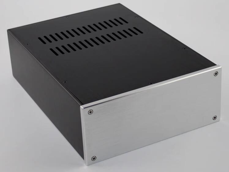 WA36 All Aluminum Preamplifier Chassis Shell DIY Amplifier Audio Chassis Enclosure PSU case