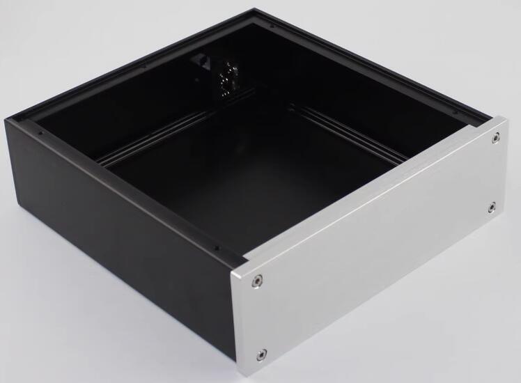 WA35 Aluminum Power Amplifier Chassis Preamplifier Shell DAC Enclosure DIY Case 215mmx70mmx308mm
