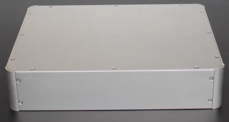 WA40 All-Aluminum Audio Amplifier Chassis Width 433 Height 90 Depth 333MM DIY Preamp Case DAC Decoder Box Rounded PSU Shell