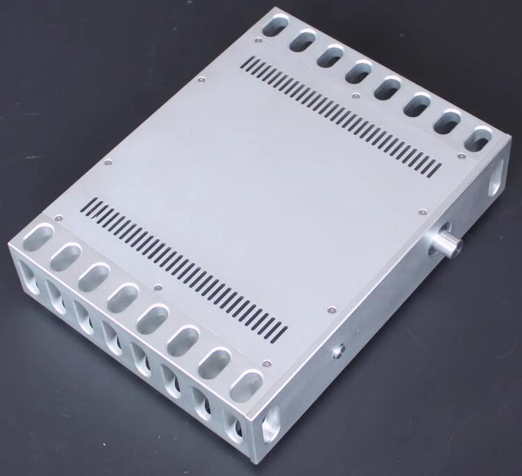 WA45 All-Aluminum luxury Audio Amplifier Chassis HiFi Class A Power Amp Large Case DIY Box with heatsink