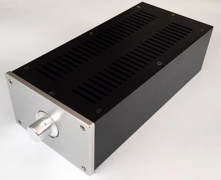 WA46 Full Aluminum Power Amplifier Chassis Mini Audio power supply case Preamp Box PSU Enclosure