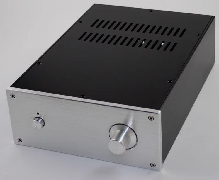 WA38 All Aluminum Preamplifier Chassis DIY Amplifier case Audio Enclosure hifi Amp Shell