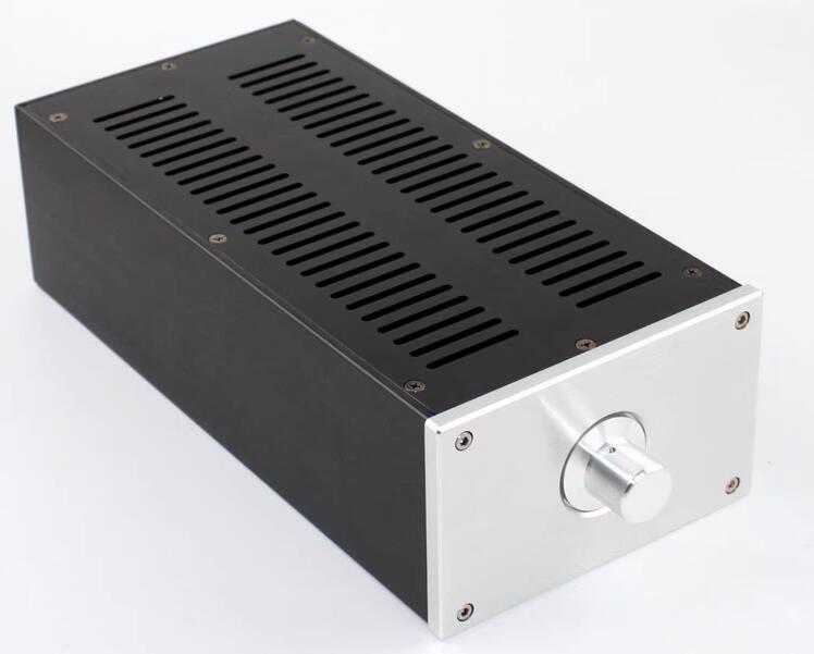 WA46 Full Aluminum Power Amplifier Chassis Mini Audio power supply case Preamp Box PSU Enclosure