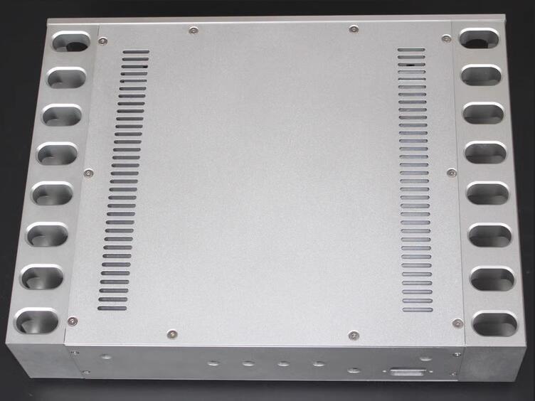 WA45 All-Aluminum luxury Audio Amplifier Chassis HiFi Class A Power Amp Large Case DIY Box with heatsink