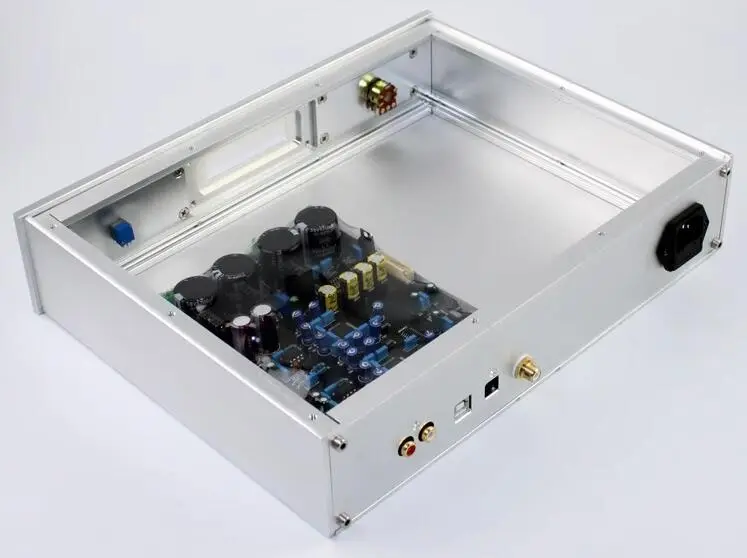 WA48 Full aluminum decoder chassis DAC enclosure HIFI DIY box 320 x70 ...