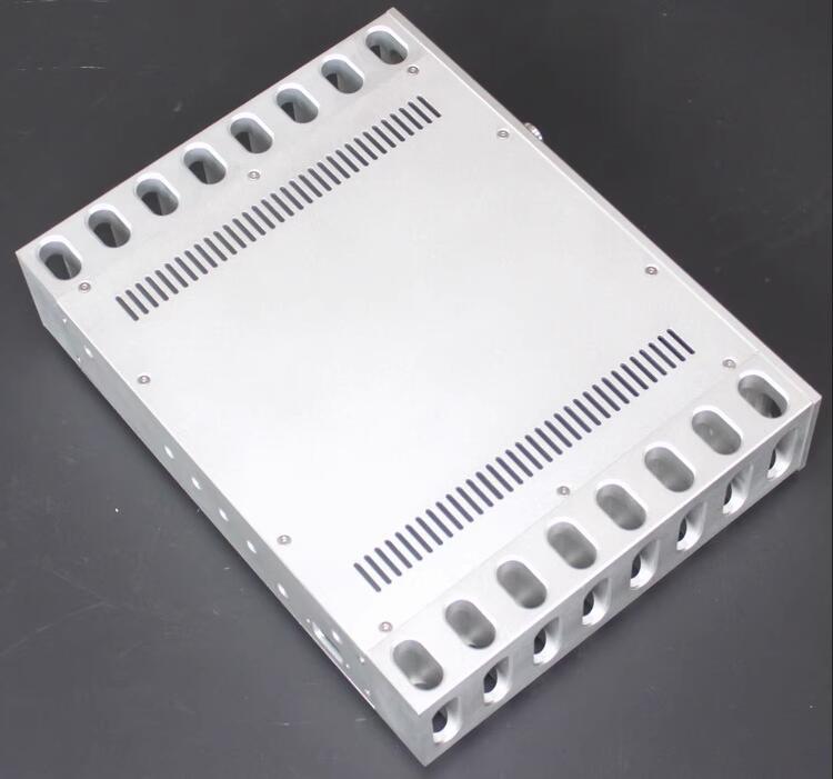 WA45 All-Aluminum luxury Audio Amplifier Chassis HiFi Class A Power Amp Large Case DIY Box with heatsink