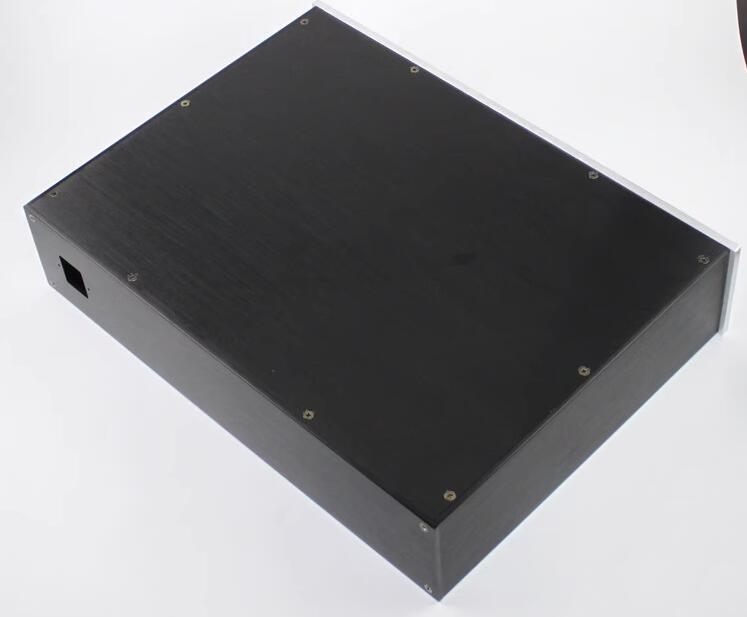 WA47 all Aluminum Chassis DIY HiFi Audio Amplifier Housing Preamp Case Width 430 Height 90 Depth 300mm