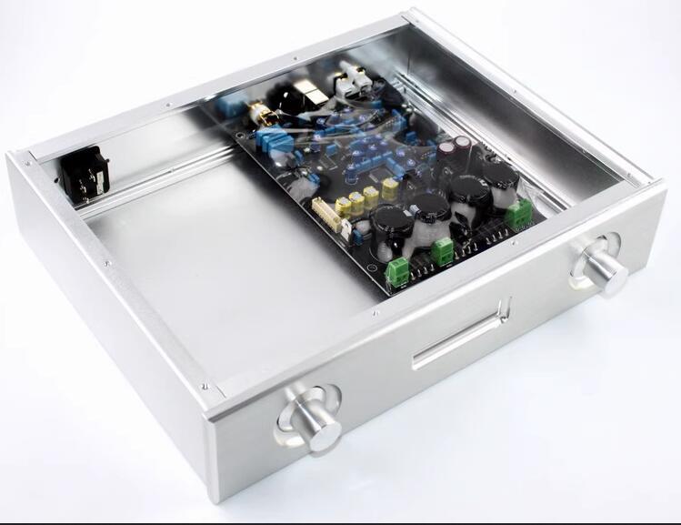 WA48 Full aluminum decoder chassis DAC enclosure HIFI DIY box 320 x70 x305MM
