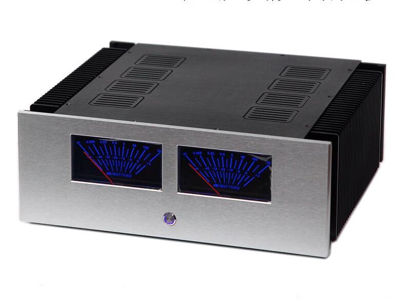 M980 HiFi 300W+300W class A Metal encapsulated transistor stereo home amplifier with XLR input