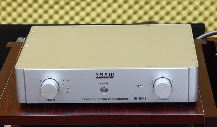 B601 HiFi audiophile fully balanced preamp with remote control Refer to MB6010 circuit
