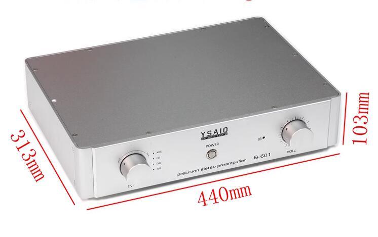 B601 HiFi audiophile fully balanced preamp with remote control Refer to MB6010 circuit