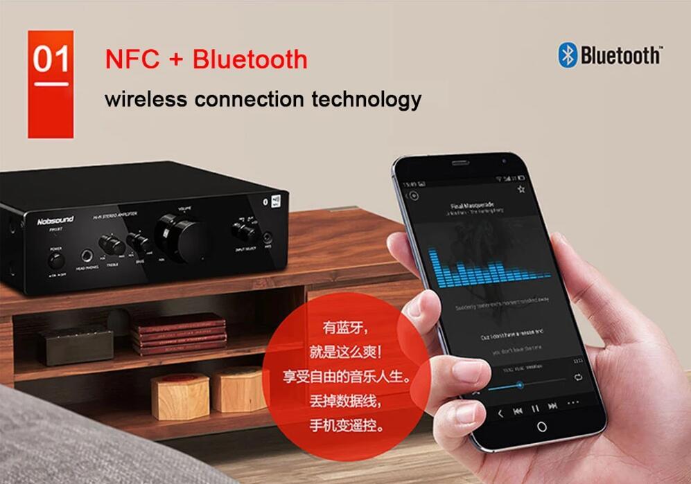 Nobsound PM1 Stereo Amplifier 220V 20W+20W HIFI 2.0 Digital Audio AMP