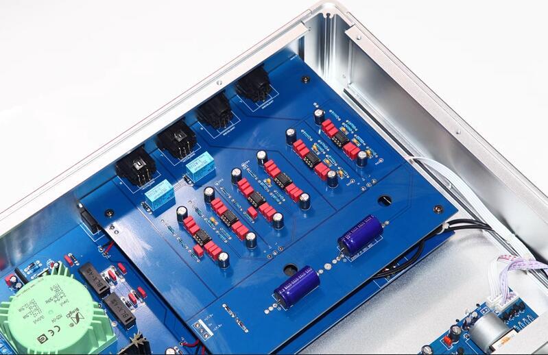 B601 HiFi audiophile fully balanced preamp with remote control Refer to MB6010 circuit